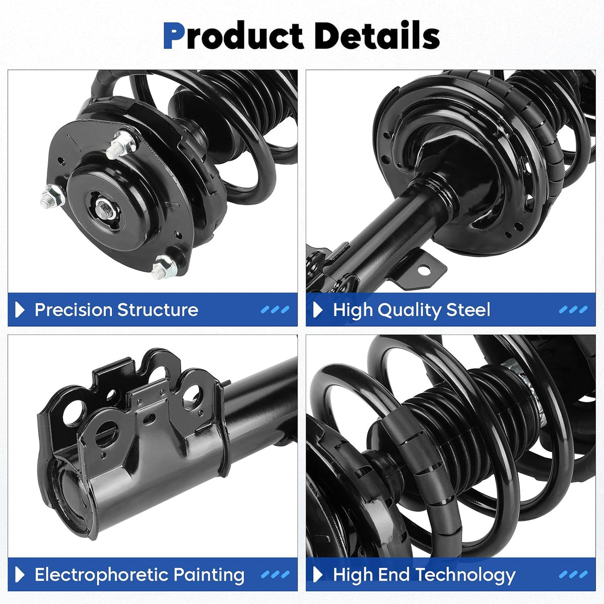 Front Struts Assembly Fit for Toyota Camry Sedan 2007-2011
