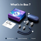 Ear Plugs for Sleeping,Reusable Noise Cancelling Ear Plugs