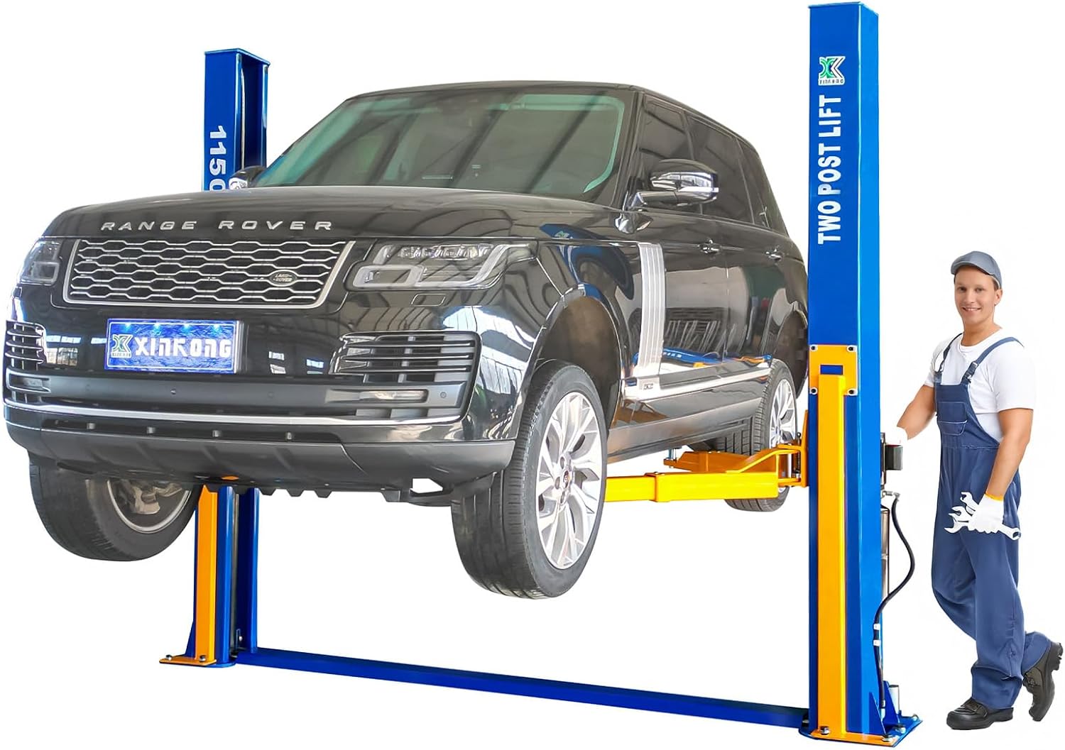 2 Post Auto Car Lift 11500 lb Capacity Truck Hoist,220V,1150