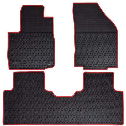Car Floor Mats Custom Fit for Chevy Equinox/GMC Terrain Red