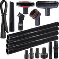Household Cleaning Kit Attachments Vacuum Cleaner Accessories Universal Vacuum Hose Adapters Flexible Crevice Tool