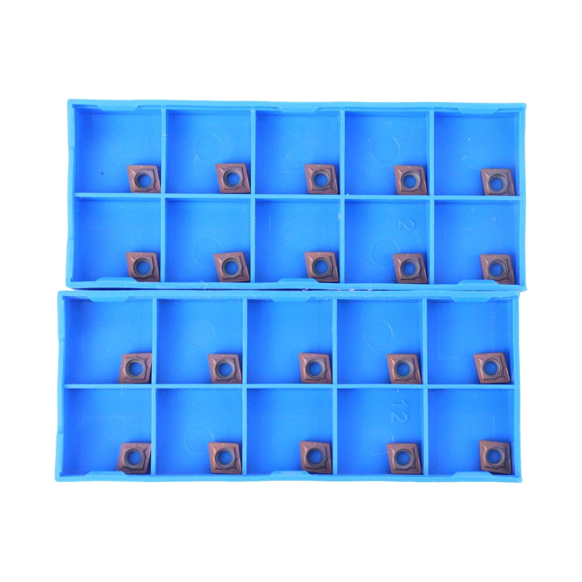 20Pcs CCMT21.51 CCMT060204 Carbide Turning Inserts