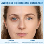 Dual-Effect Foundation Stick & Under Eye Concealer, Full Coverage for Spots