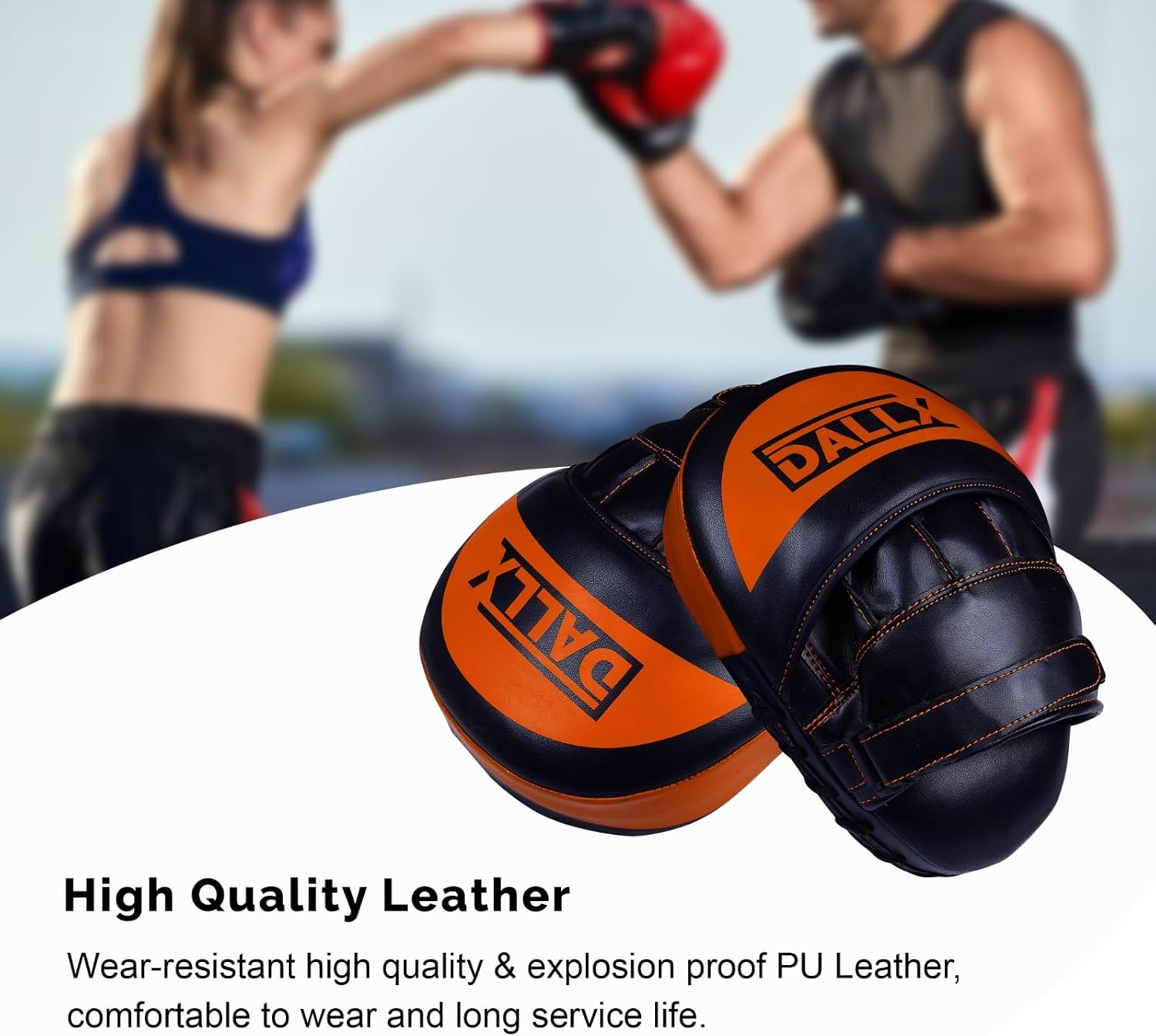 Sports Punch Mitts Target Focus Pads Hook and Jab Curved for MMA Training Martial Arts Karate Kickboxing Muay Thai