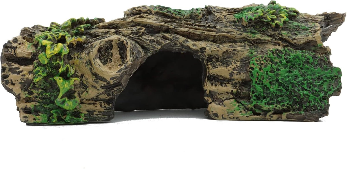 Aquarium Decorations Resin Hollow Tree Trunk Ornament