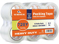 Heavy Duty Packing Tape 12 Rolls, Total 720Y, Clear 2.7 mil, 1.88 inch x 60 Yards, Ultra Strong, Refill for Packaging