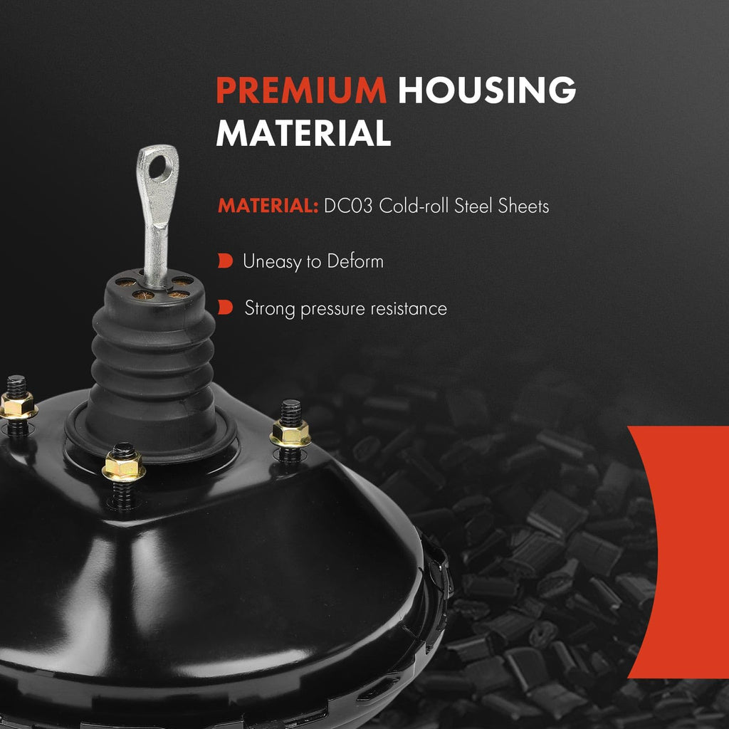 A-Premium Vacuum Brake Booster Compatible with Jeep
