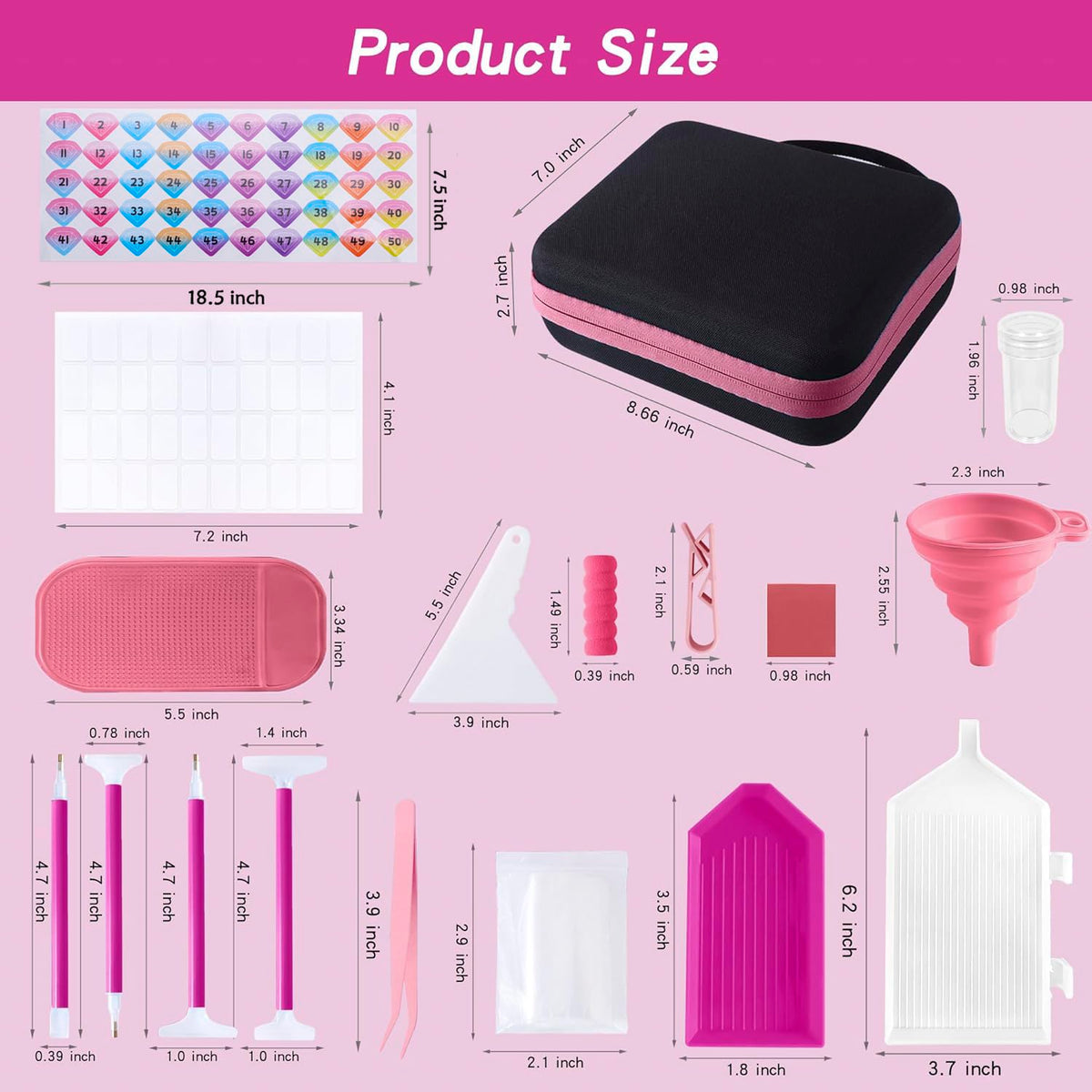 30 Slots Diamond Art Storage Containers Diamond Painting Tools