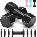 Adjustable Dumbbell Set, 4 in 1 Free Weights Dumbbells Set for Women, Weights for Women at Home, 2lb 3lb 4lb 5lb with