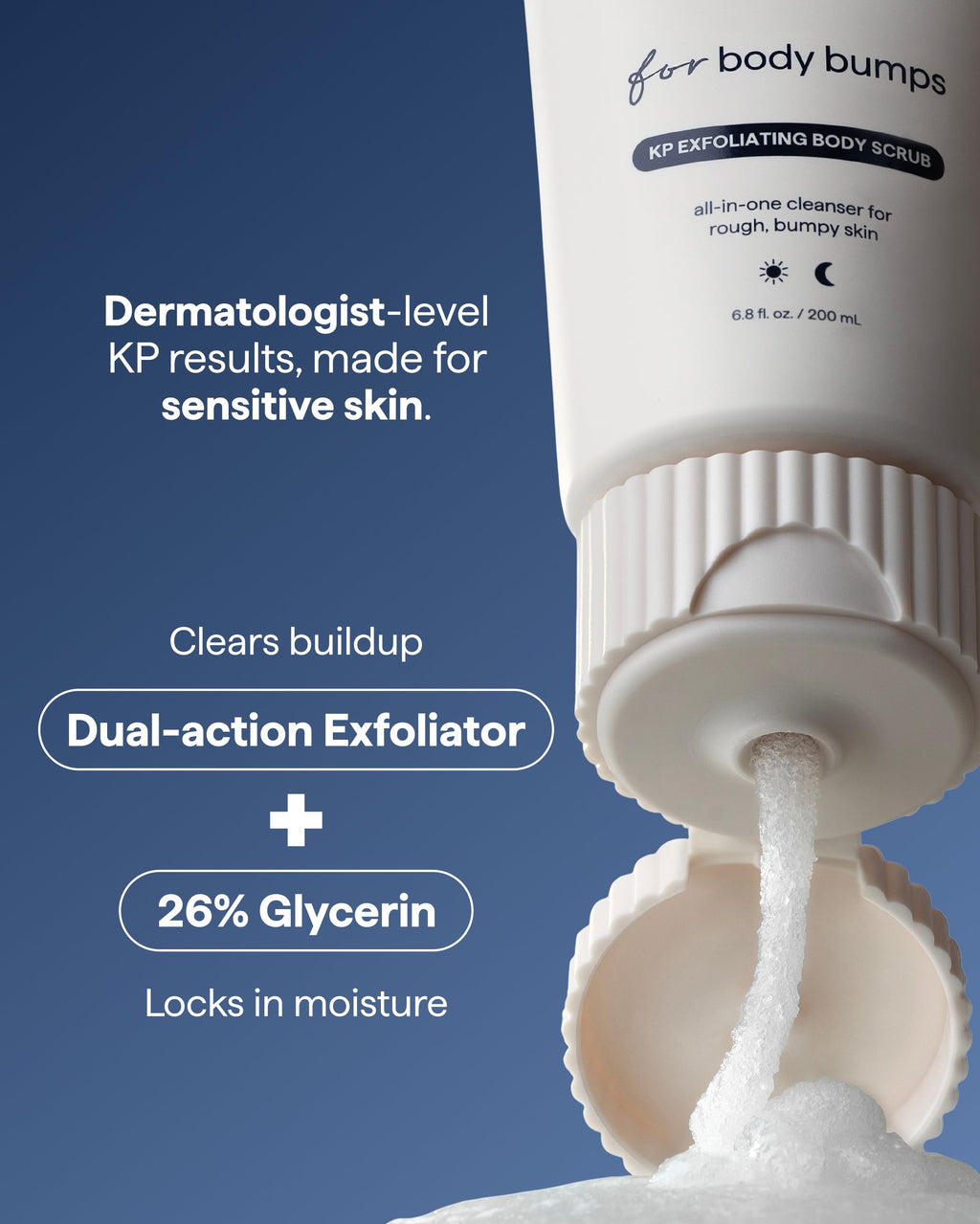 REMEDY KP Exfoliating Body Scrub, with Fine Sugar