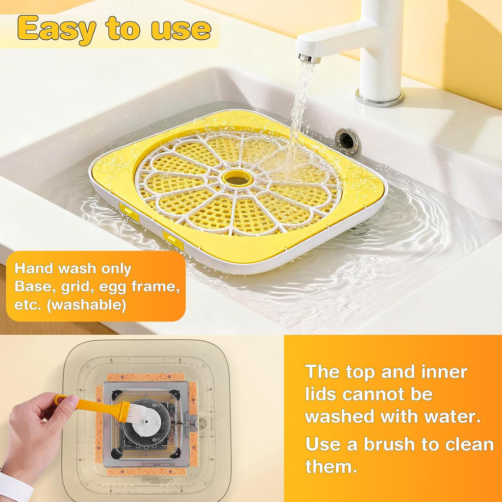 12 Egg Incubators for Hatching Egg with Auto Humidification