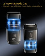 Electric Foil Shavers for Men, Travel Mini Shaver, Model FK-712B