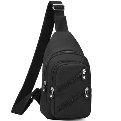 Small Sling Backpack Cross Body Bags for Women, Small Sling Bag Crossbody Bag Crossbody Purses - Black