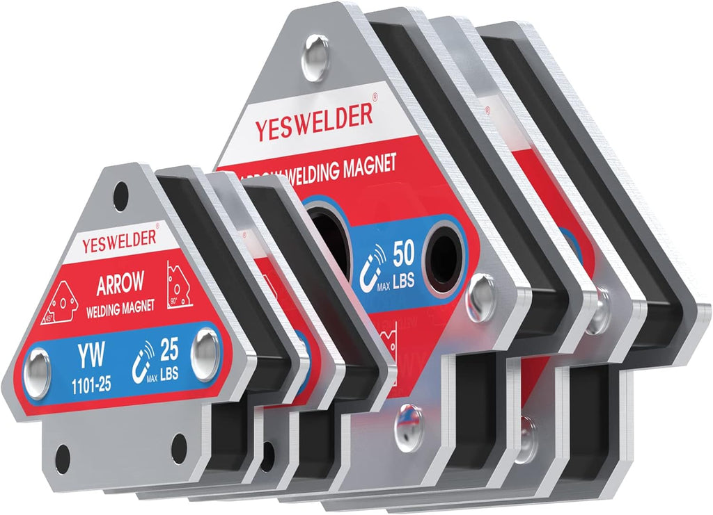 25 lb and 50 lb Welding Magnet-4 Pc of Welding Magnet 25 lb/50 | magnetic holding support, workpiece positioning