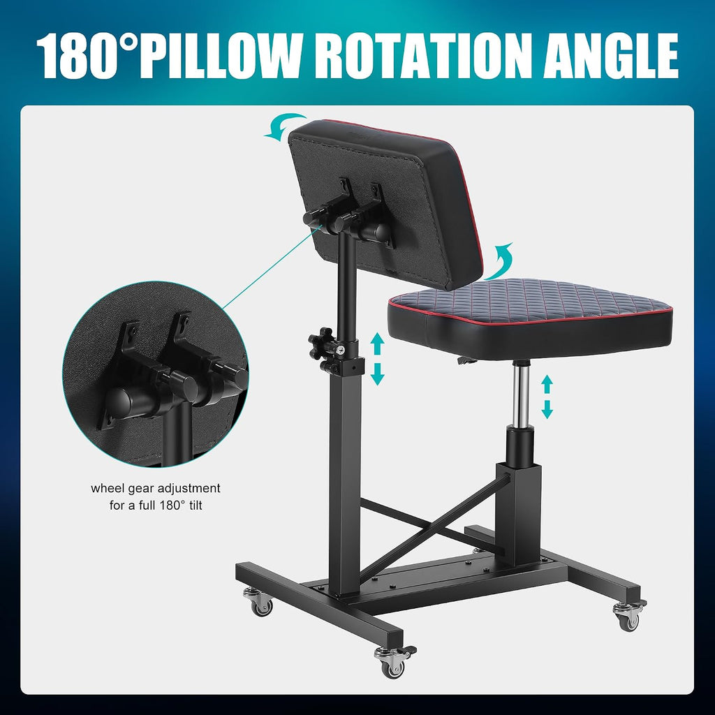 Tattoo Chair with Arm Rest Adjustable Height by Hydraulic Device