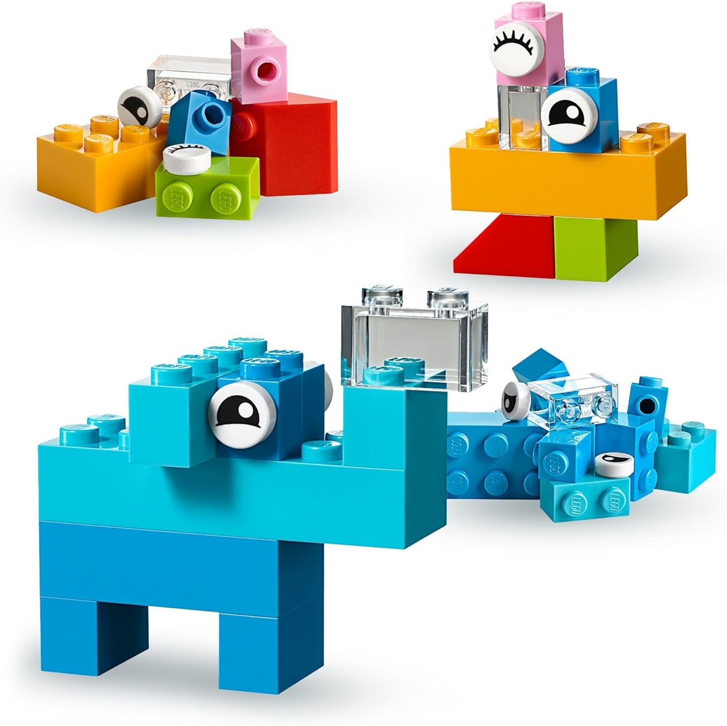LEGO Classic Creative Suitcase 10713 - Includes Sorting Storage Organizer Case with Fun Colorful Building Bricks