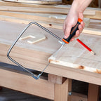 JORGENSEN Pro Coping Saw Set with 2 Replacement Blades, 6-1/2 Inch
