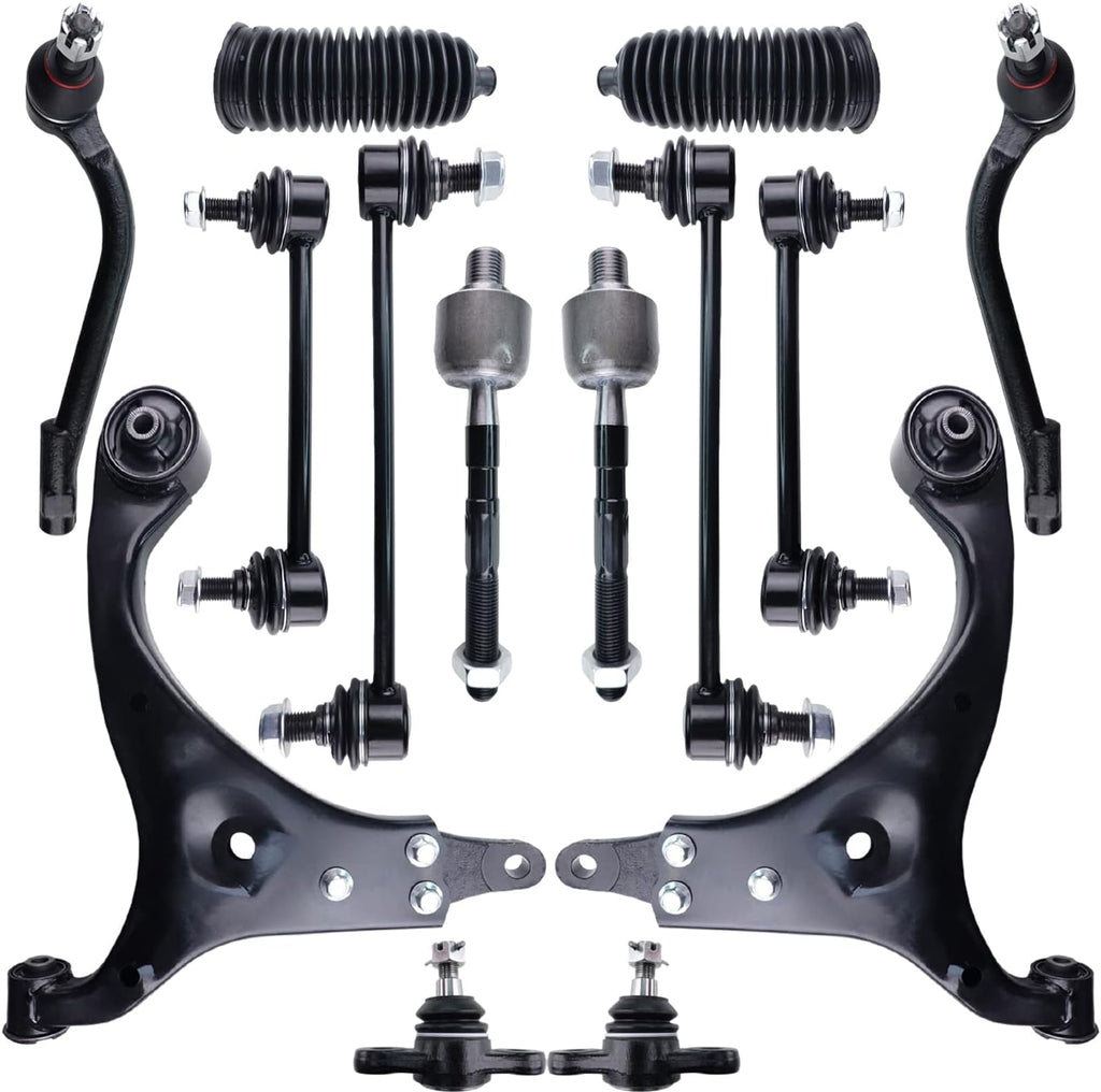 Control Arms, Front Suspension Kit for 2007-12 Hyundai Elantra