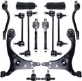 Control Arms, Front Suspension Kit for 2007-12 Hyundai Elantra