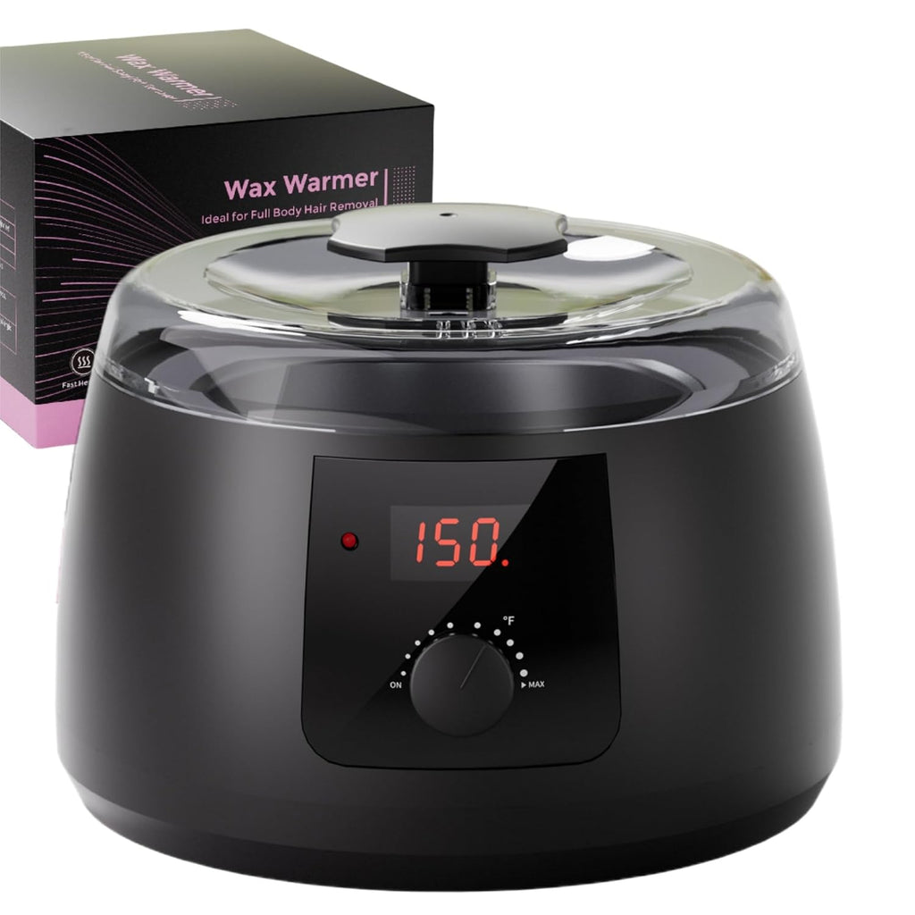 Wax Warmer, Wax Pot for Hair Removal | Wax Heater wax kit with Non-Stick Easy Clean Pot for Home or Salon.