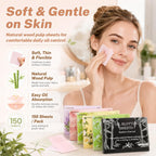 Oil Blotting Sheets for Face, 750 Count, Five-Pack Assorted Set