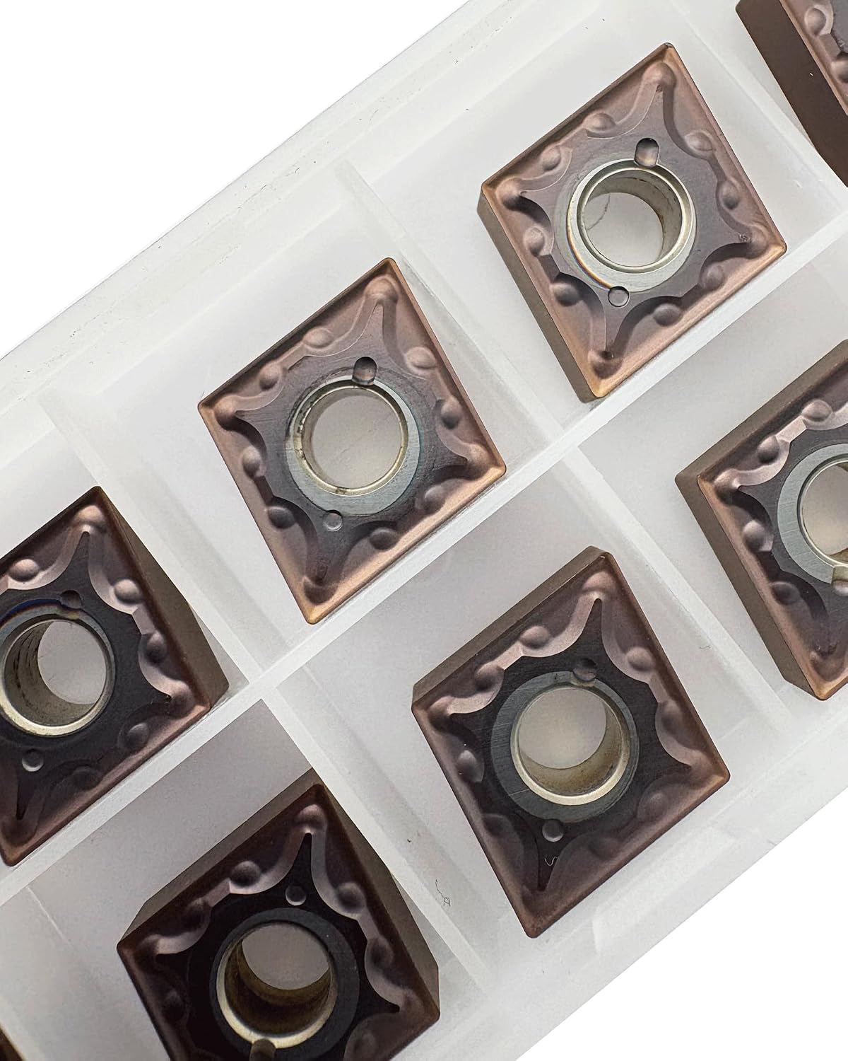 CNMG431 CNMG120404 External Carbide Turning Inserts Semi Finishing