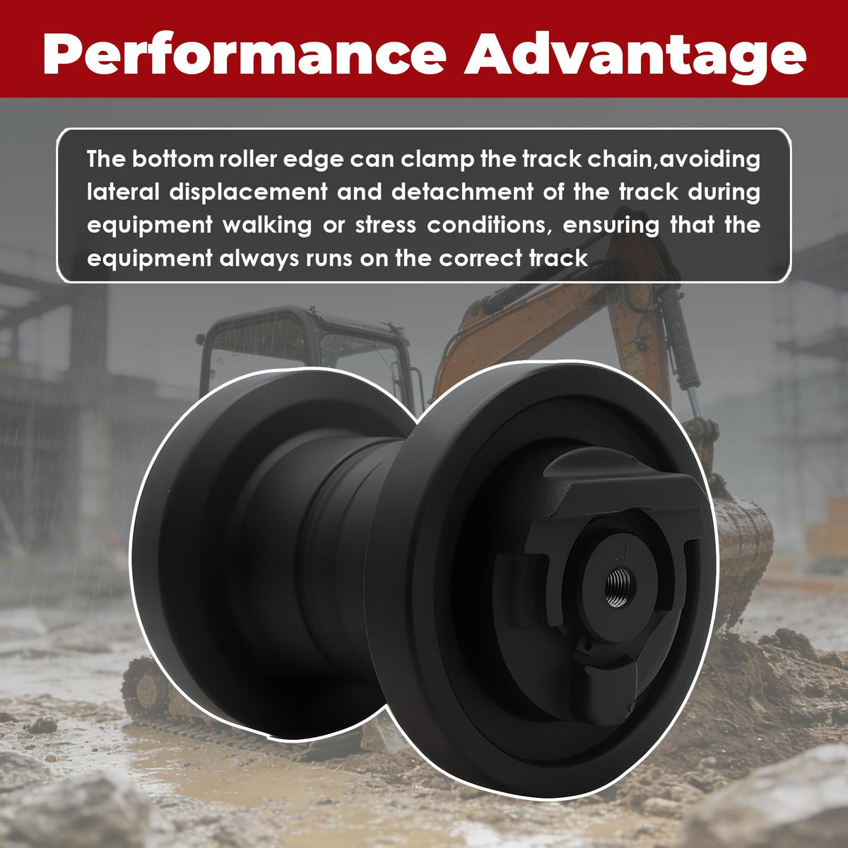 Nakkaa RB511-21702 Bottom Roller Compatible with KX71-3 U35 Excavators