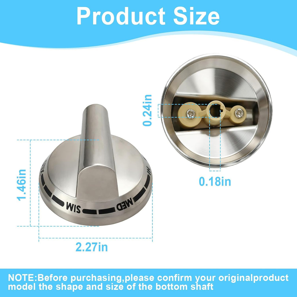 00609114 Range or Burner Knob Compatible with Bosch Thermador Gaggenau
