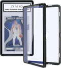 Graded Card Case Magnetic Aluminum Alloy Slab Protector Display Case Fits BGS Cards, UV Protection (Black)