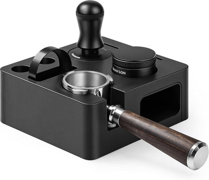 Espresso Accessories Kit with Station,54mm Compact Espresso Tamper Set,Espresso Tamper, Distributor, Bottomless
