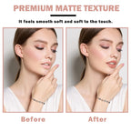 Matte Nude Lipstick, Waterproof Long Lasting for Women, 02 Nude