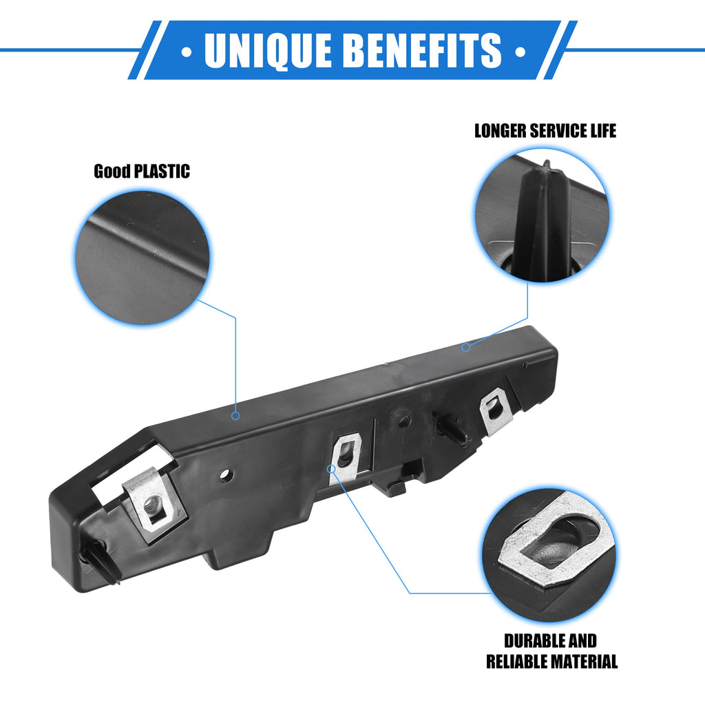 VekAuto Bumper Brackets Support Fender Cover for Ford Edge 2015-2018