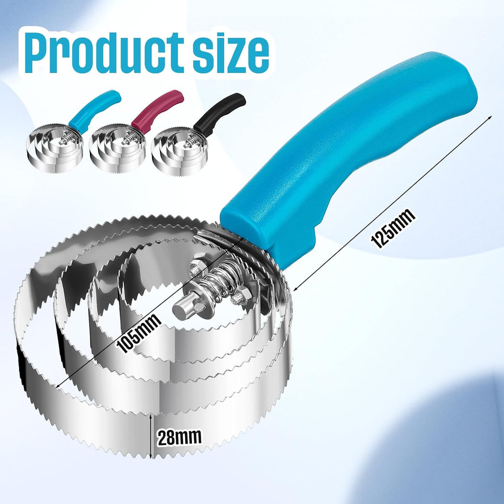 12 Pack 4 Rings Curry Comb Metal Horse Brush Reversible Stainless Steel Horse Brush Scraper with Comfortable Grip for