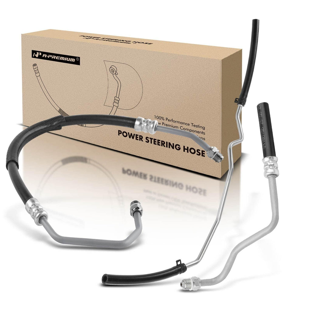 A-Premium Power Steering Pressure & Return Hose Compatible with Ford