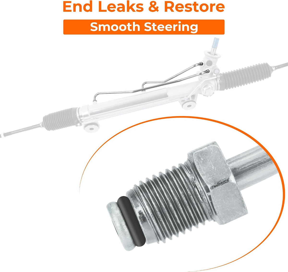 Rack and Pinion Transfer Line Compatible with RWD Chevrolet & GMC Models
