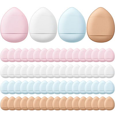 72 Pcs Finger Powder Puff Mini, Makeup Applicator, Finger Sponge