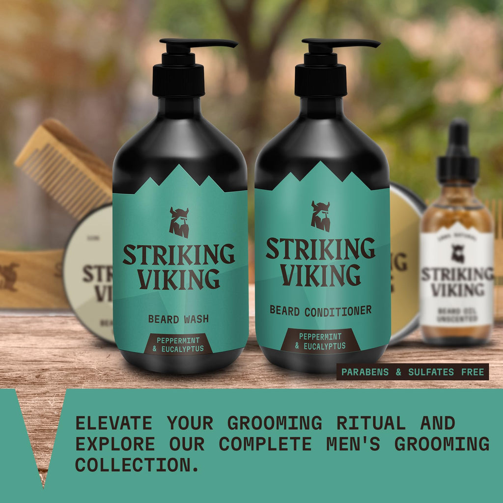 Beard Shampoo & Conditioner - 10 Oz Each