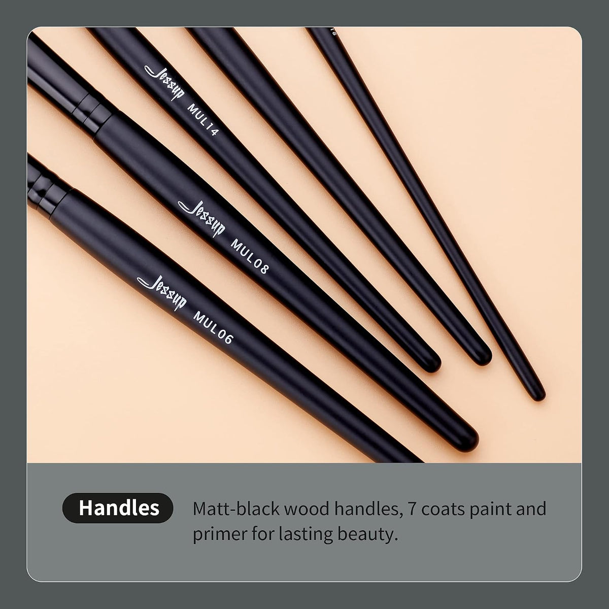 Eyeshadow Brush Set, 16-Piece Eyeliner & Eye Makeup Brushes T272
