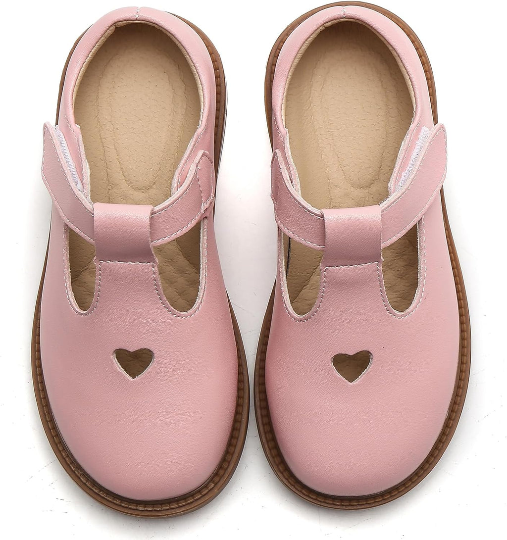 Girls Princess Oxfords Halloween Shoes T-Strap Casual Walking School Uniform Dress Mary Jane Flats