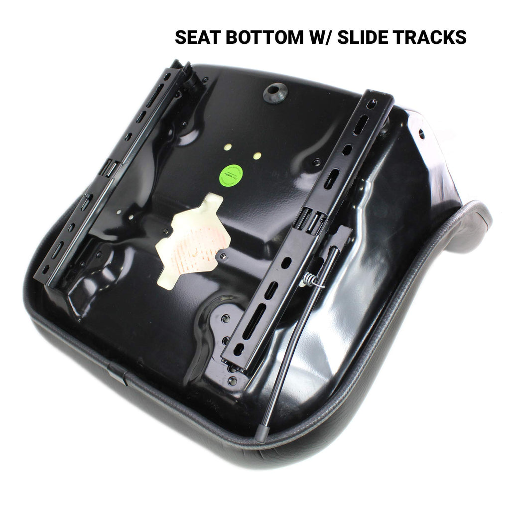 Eparts, Inc. E-6669135 DirectFit Black Vinyl Seat for Bobcat Skid Steers 963, 873, 751, 773, 653, 542, 742, S100, S130, S150, S160, +++