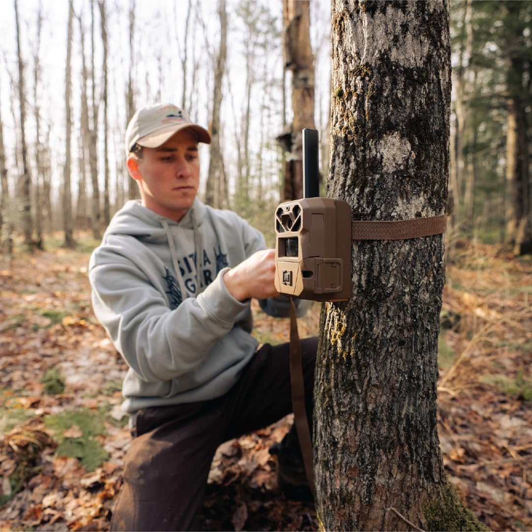 Edge 3 Cellular Trail Camera - 40MP, 0.5s Trigger | Scout from Anywhere, HD photos via Mobile app, 1080p video