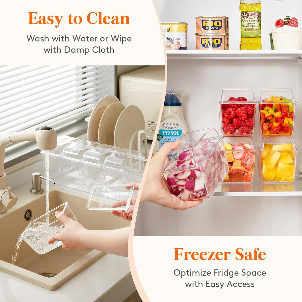 Chilled Condiment Caddy with Spoons, Tongs & Scoop, Garnish Tray