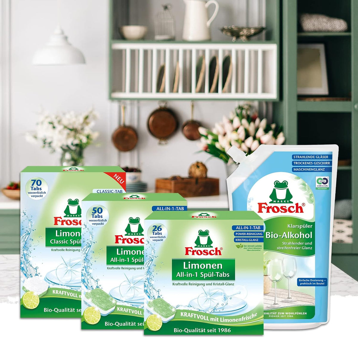 Rinse Aid 750 ml - 25.36 Fl Oz, Organic, Vegan, Unscented, 1 Pack