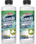 Sodium Percarbonate (4 lbs total - 2 pack of 2 lbs bottles) - 100% Pure - Solid Hydrogen Peroxide/Oxygen Bleach