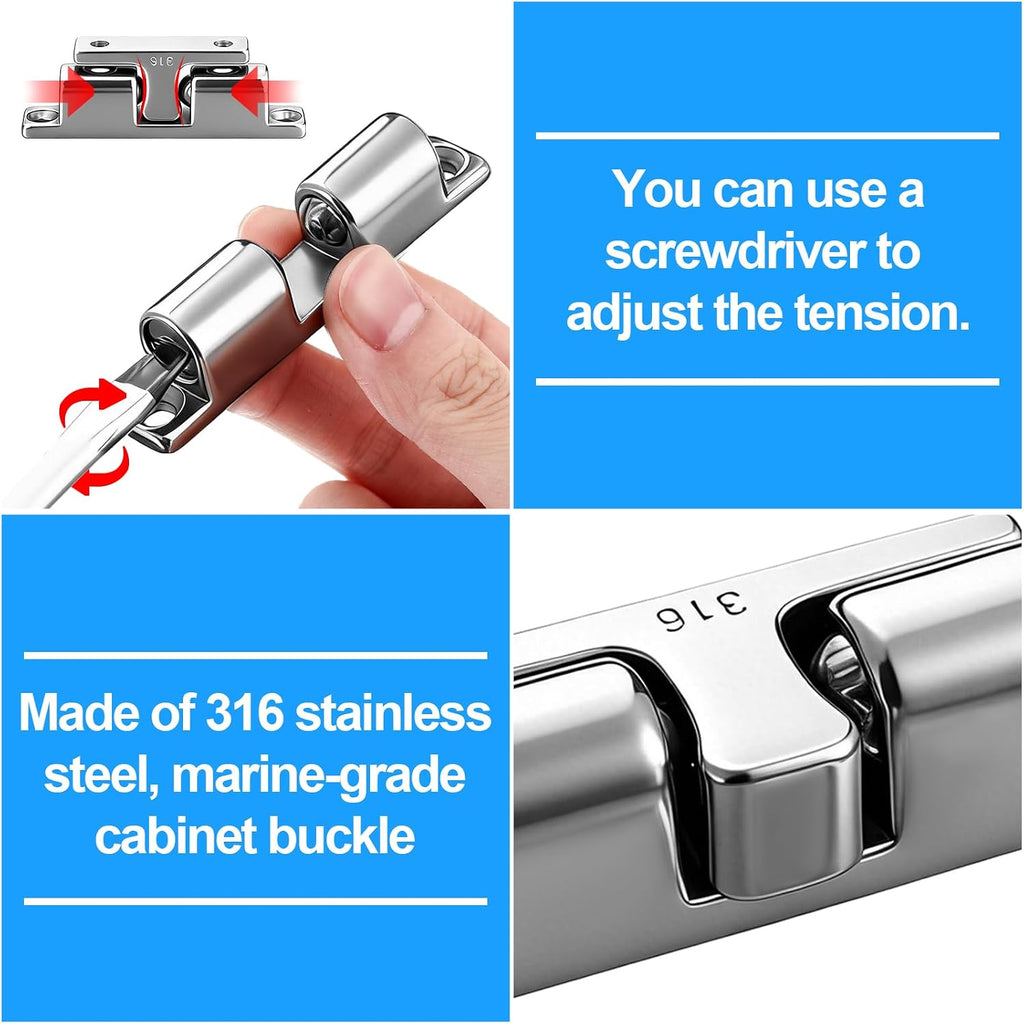 Frienda Double Roller Catch 316 Stainless Steel 70 Mm