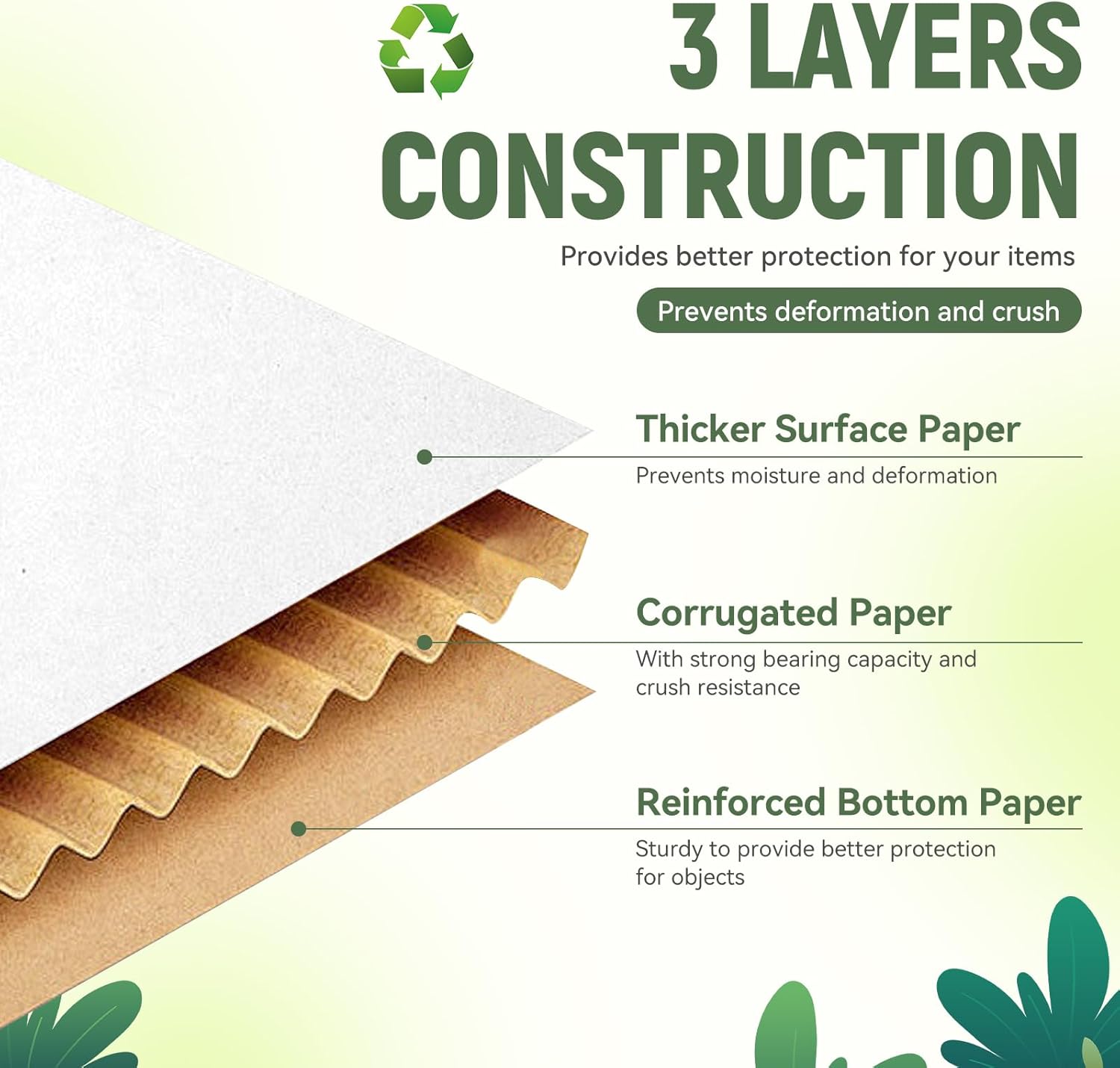 9"x6"x4" Shipping Boxes Set of 5, White Corrugated Cardboard Box Literature Mailer