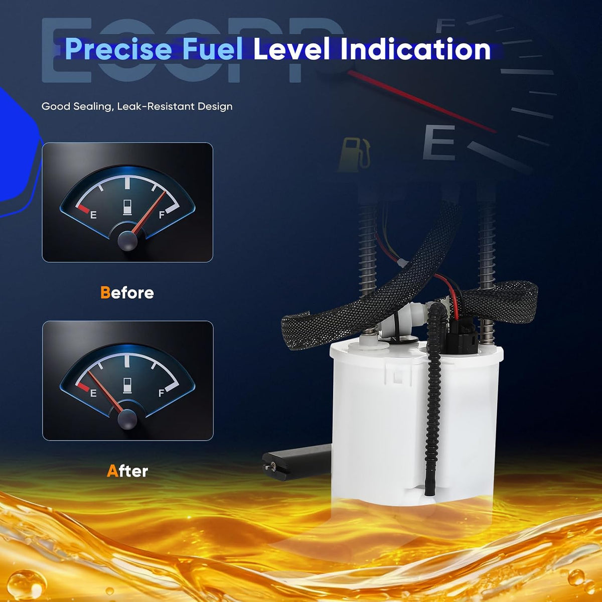 ECCPP Fuel Pump Assembly E2455M for Ford Taurus