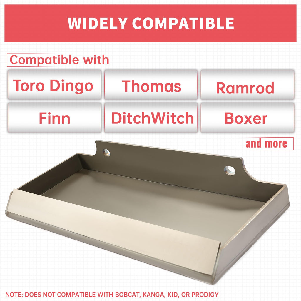 1/4" Quick Attachment Mini Skid Steer Compatible with Ditch Witch