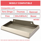 1/4" Quick Attachment Mini Skid Steer Compatible with Ditch Witch