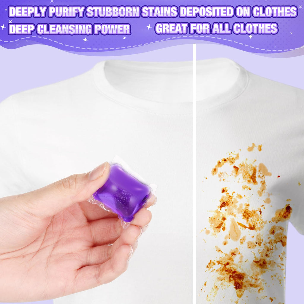 240 Count Laundry Detergent Pods Bulk for Wash, Lavender Scent